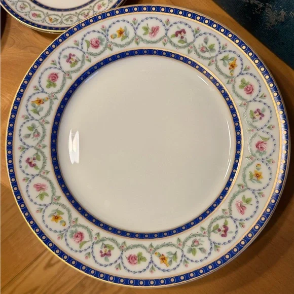 HAVILAND LIMOGES Malmaison 10.25" Dinner Plate - Picture 13 of 16